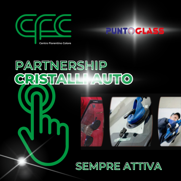 CFC PUNTOGLASS – Partnership CRISTALLI AUTO SCHEDA